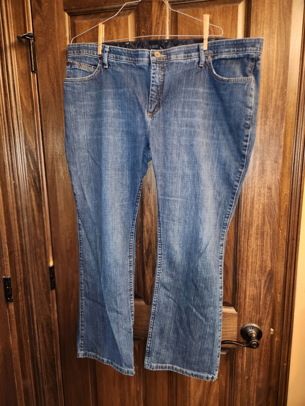 Wrangler Women's Boot Cut Jeans - Blue Denim